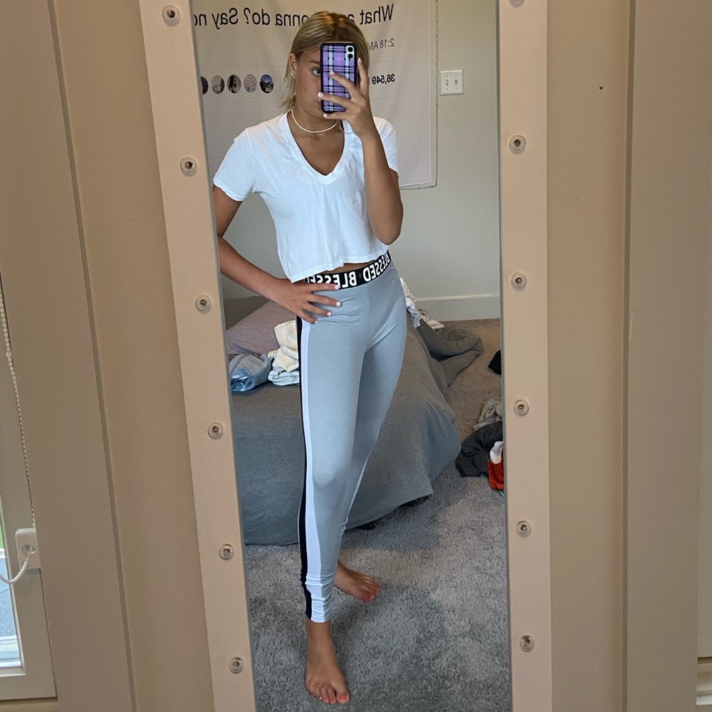 Grey Leggings